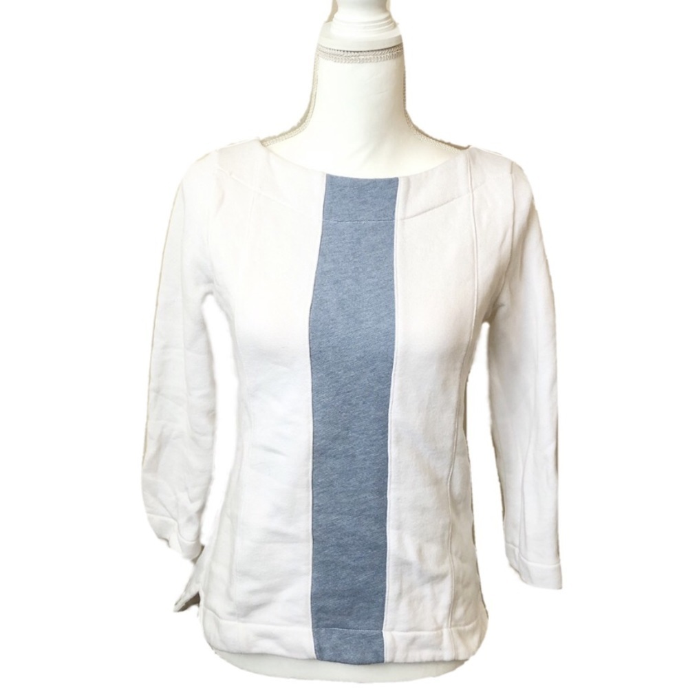 Tommy Hilfiger 100% Cotton Center Striped Sweater